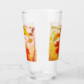 Romantic Leaves Boho – Botanical Fantasy Thank You タンブラーグラス (右)