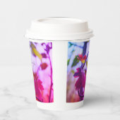 Romantic Leaves Boho – Botanical Fantasy Thank You 紙コップ (左)