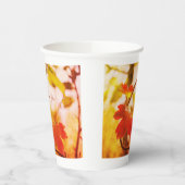 Romantic Leaves Boho – Botanical Fantasy Thanks 紙コップ (左)