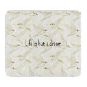 Romantic life is but a dream birds   カッティングボード (正面)