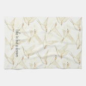 Romantic life is but a dream birds   キッチンタオル (横)