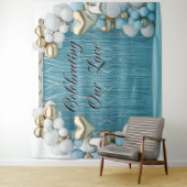 Romantic Love Banner Backdrop Wall Art  タペストリー (インサイチュ)