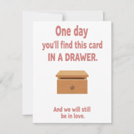 Romantic Love Card for Couples, Valentine’s Gift シーズンカード