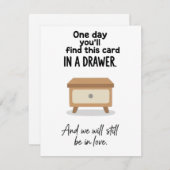 Romantic Love Card • Valentine Gift for Couple シーズンカード (正面/裏面)