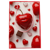 Romantic Love Gift Bag ミディアムペーパーバッグ (正面)