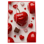 Romantic Love Gift Bag ミディアムペーパーバッグ (裏面)