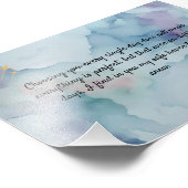 Romantic Love Message Keepsake Card | Safe Haven Q フォトプリント (角)