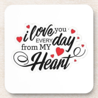 Romantic Love Quote コースター