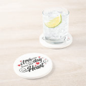 Romantic Love Quote コースター (側面)