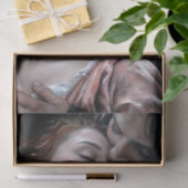 Romantic Lovers Red Gown Decoupage 薄葉紙 (ギフト)