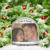 Romantic Lovers Snow Globe Enchanting Couple (クリスマス)