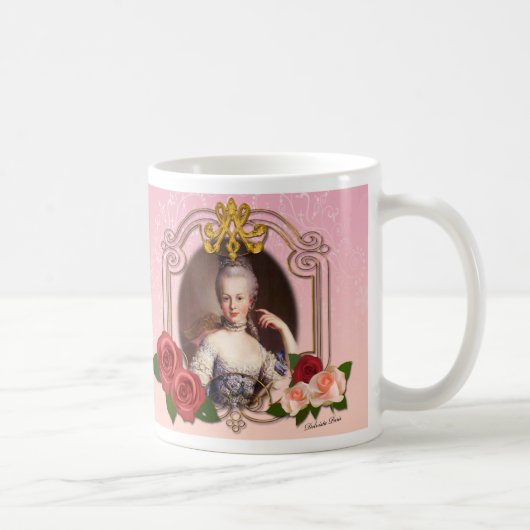 Romantic Marie Antoinette Mug Pink マグカップ (右)