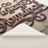 "Romantic Memories Linger" シェルパブランケット (3/4)