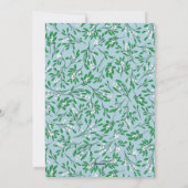 Romantic Mistletoe- Flat Photo Holiday Card シーズンカード (裏面)