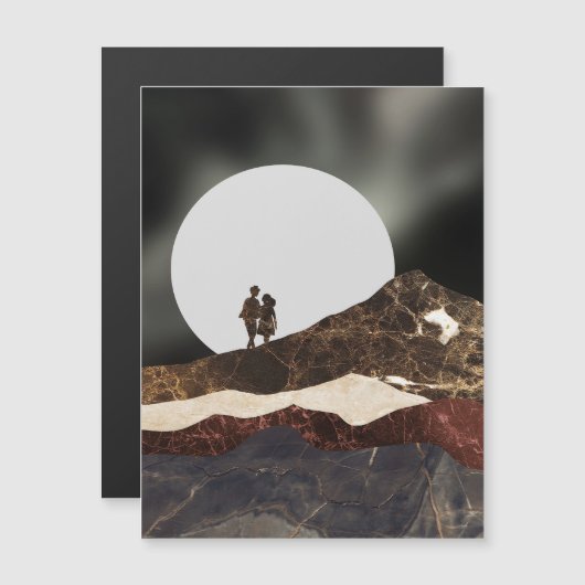 Romantic Moonlit Marble Landscape (正面/裏面)