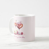 Romantic Mug – You Complete Me Quote コーヒーマグカップ (正面左)