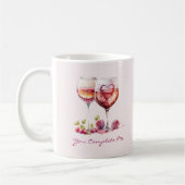 Romantic Mug – You Complete Me Quote コーヒーマグカップ (左)