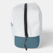 Romantic navy dusty blue flowers ドップキット (右)