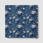 Romantic Navy Floral ElegANCE ゲストブック (裏面)