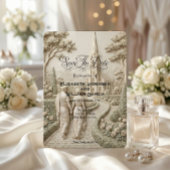 Romantic Neo Classical Cathedral Garden Landscape セーブザデート