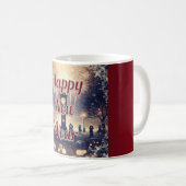 Romantic New Year’s Eve Celebration Coffee Mug  コーヒーマグカップ (正面右)