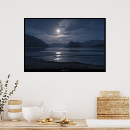 romantic night ポスター (キッチン)