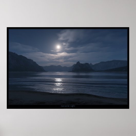 romantic night ポスター (正面)