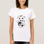 Romantic Panda Vibes Tシャツ (正面)