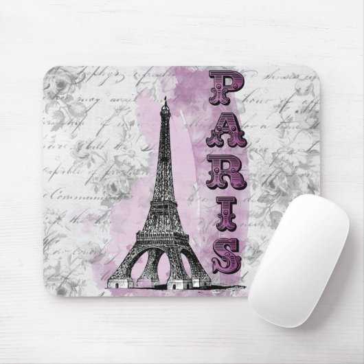 Romantic Paris マウスパッド (マウス)