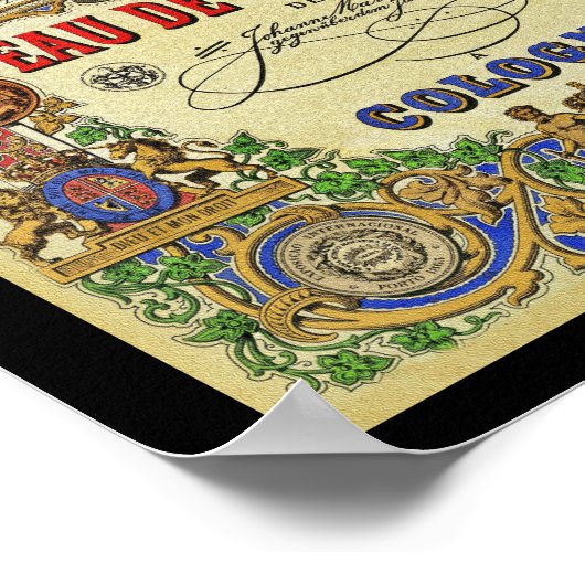 Romantic Parisian Perfume 1868 ポスター (角)