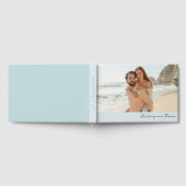 Romantic Pastel Beach Photo ゲストブック (全面)