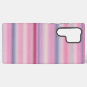 Romantic Pastel Stripe Phone Case Samsung Galaxyケース (裏面横)