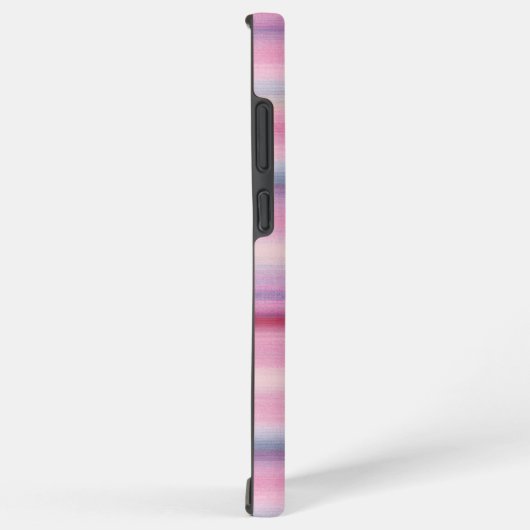 Romantic Pastel Stripe Phone Case Samsung Galaxyケース (右側面)