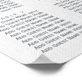 Romantic Peach and White Floral Peonies ポスター (角)