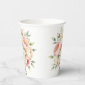 Romantic Peony Bouquet with Diamond Ring 紙コップ (左)