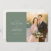 Romantic Photo サンキューカード (正面/裏面)