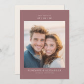 Romantic Photo セーブザデート (正面/裏面)