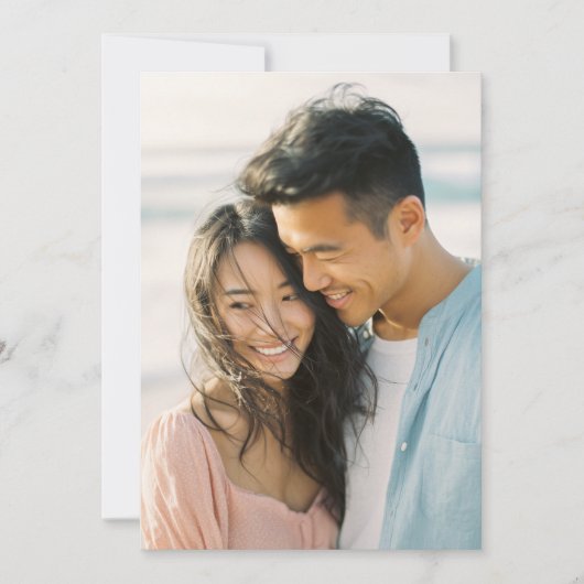 Romantic Photo 招待状 (正面)