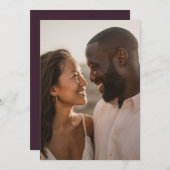 Romantic Photo 招待状 (正面/裏面)