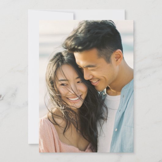 Romantic Photo 招待状 (正面)