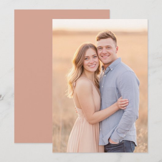 Romantic Photo 招待状 (正面/裏面)