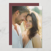 Romantic Photo 招待状 (正面/裏面)
