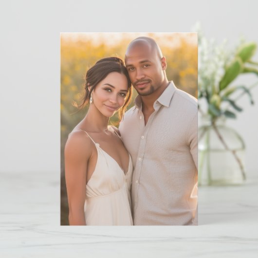 Romantic Photo 招待状 (スタンド正面)