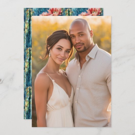 Romantic Photo 招待状 (正面/裏面)