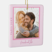 Romantic Photo Honeymoon Ornament セラミックオーナメント (右)