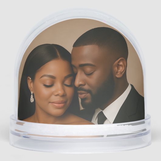 Romantic Photo Snow Globe (正面)