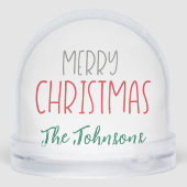 Romantic Photo Snow Globe (裏面)