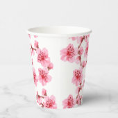 Romantic pink Cherry blosson 紙コップ (右)
