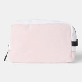 Romantic pink flowers greenery   Accessory Pouch ドップキット (裏面)