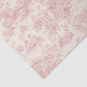 Romantic Pink French Toile Countryside Pattern (4) 薄葉紙 (詳細)